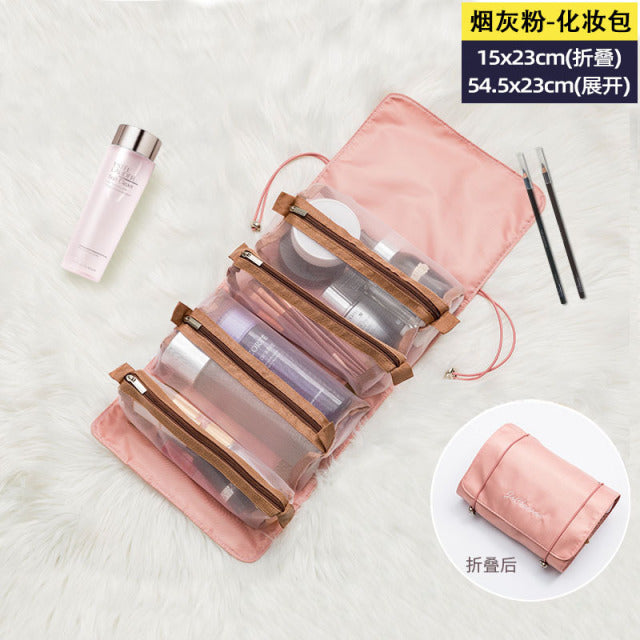 Foldable Nylon Cosmetic Bag